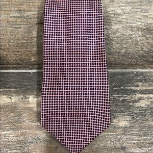 BROOKS BROTHERS Makers Tie Pink & Navy Polka Dot
